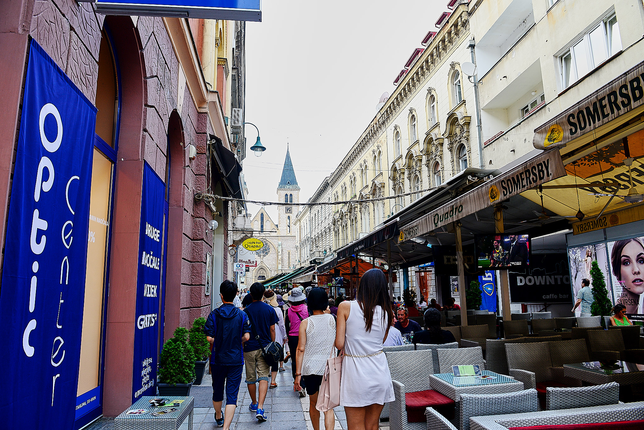20120814 049 사라예보(라틴다리 근처 메인 거리)